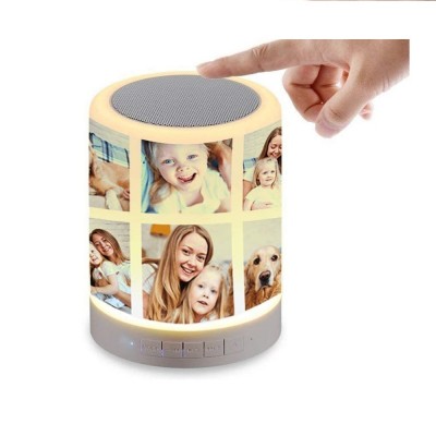 Personalized Bluetooth Speaker with Color Changing Lights