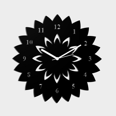 Marigold Style Black Wall Clock