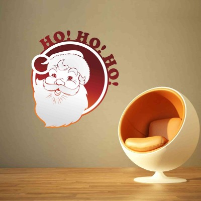 Ho Ho Ho Santa Wall Sticker Decal-Medium