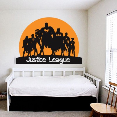 Justice League Wall Sticker Decal-Small