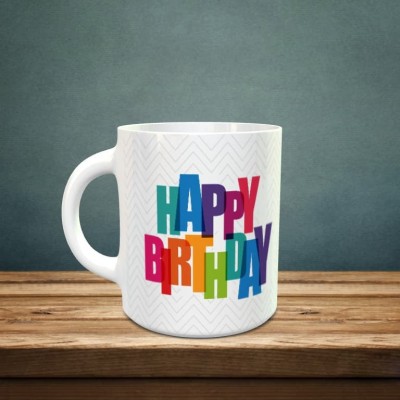 Happy Birthday with a Meassage Mug 