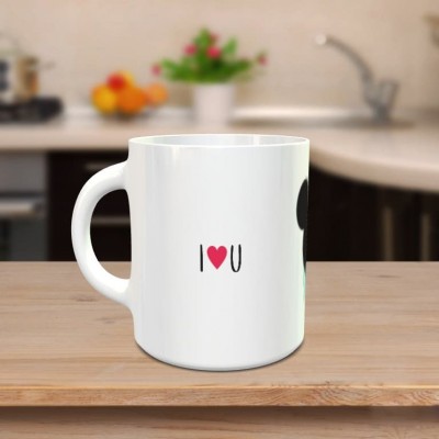 Personalized name and I Love You Mug For Him