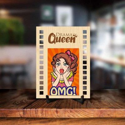 Personalized Drama Queen Photo Frame