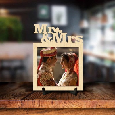 Personalized Mr And Mrs Photo Frame