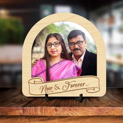 Personalized Now And Forever Engraved Photo Frame