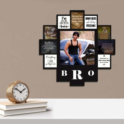Personalized 10 Photo Bro Multi Pic Wall Photo Frame