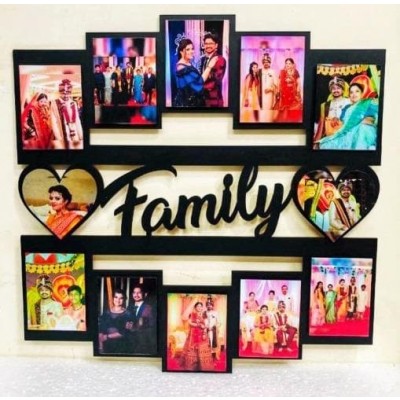 Personalized 12 Photo Multi Pic Wall Photo Frame