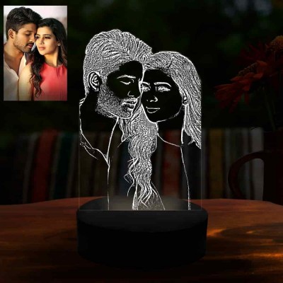 Personalized LED Line Art Lamp