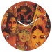 Bollywood Style 4 Wall Clock