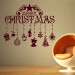 Christmas Gifts Wall Sticker Decal-Small-Burgundy