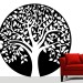 Speaking Tree Wall Sticker Decal-Medium-Black
