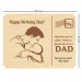 Happy Birthday Dad Postcard