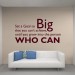 Set A Goal Two Wall Sticker Decal 2-Small-Burgundy